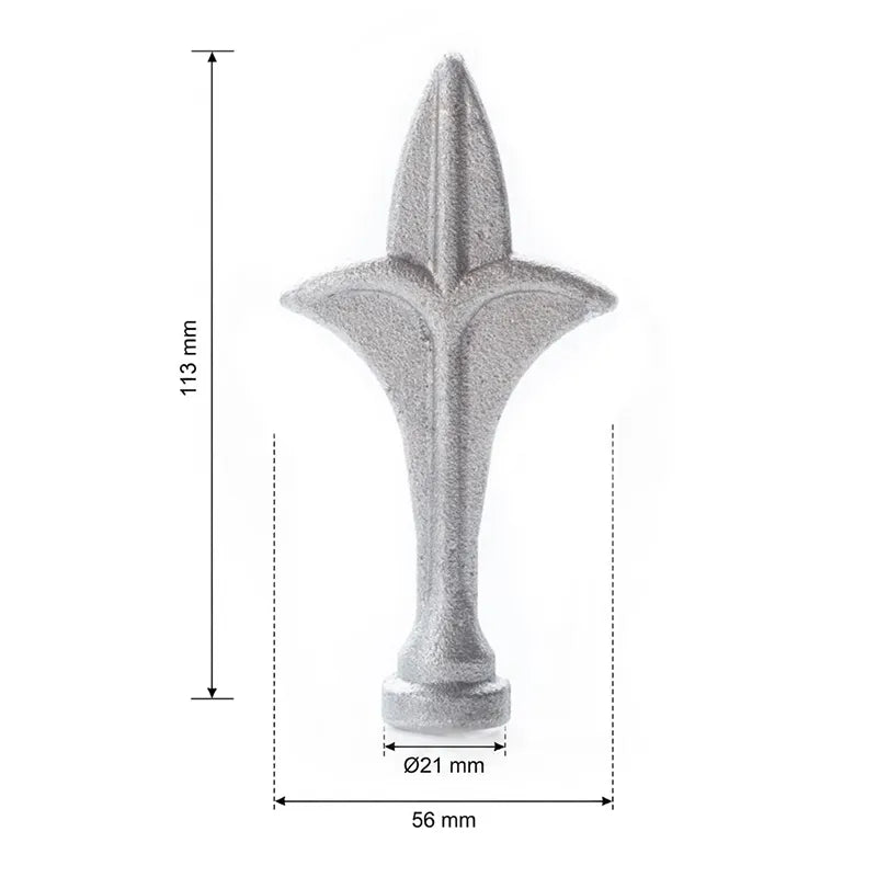 Hekpunt 56×113 mm – Ø21 mm