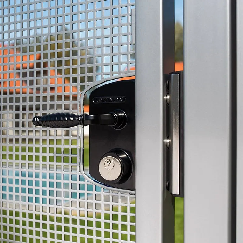 Locinox 3006FAD16 poort klink – Zamac – Stiftlengte 65 mm – RAL 9005