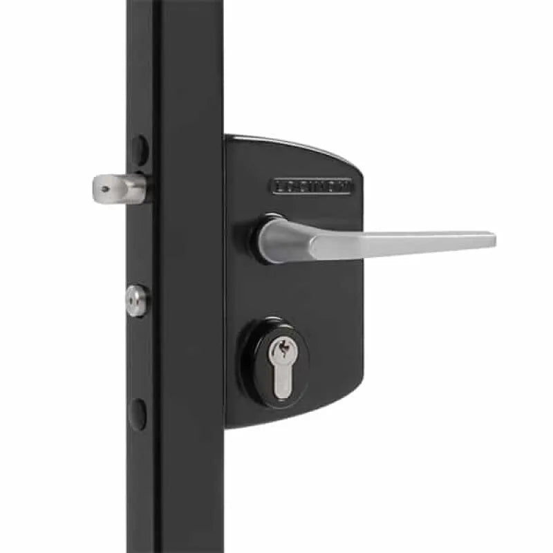 Locinox LAKQ U2 industrieel poortslot (RAL 9005)