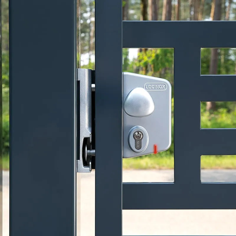 Locinox 3006KR poort klink – Aluminium – Stiftlengte 90 mm – 1 of 2 zijden vergrendeld