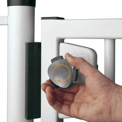 Locinox KIDLOC-2 enkelzijdige kindveilige veiligheidsknop – Aluminium/polyamide – Stiftlengte 60 mm