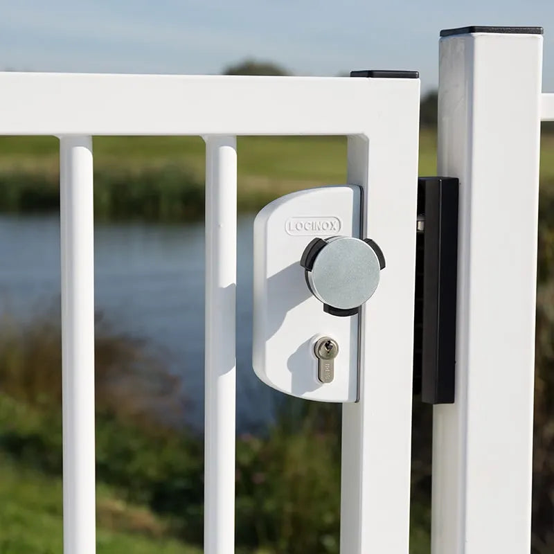 Locinox KIDLOC-2 enkelzijdige kindveilige veiligheidsknop – Aluminium/polyamide – Stiftlengte 60 mm
