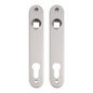 Locinox aluminium deurschilden – Voor insteeksloten – Aluminium – Set (2 stuks)