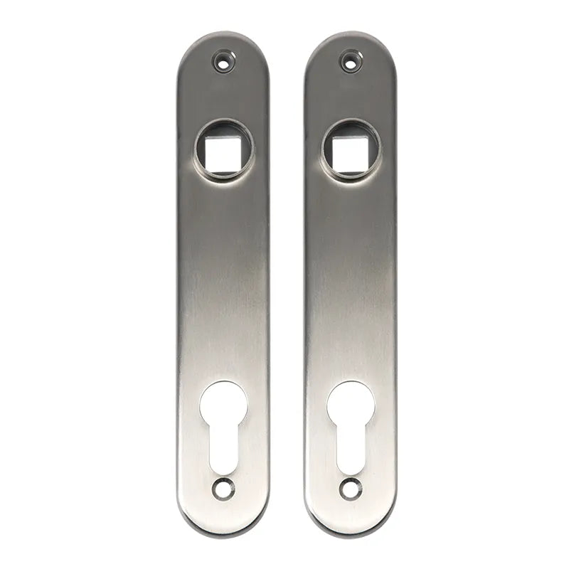 Locinox RVS deurschilden – Voor insteekslot – Set (2 stuks)