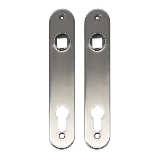 Locinox RVS deurschilden – Voor insteekslot – Set (2 stuks)
