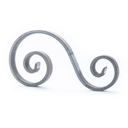 S-krul 220x110x65 mm / strip 12×6 mm