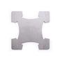 Muurplaat 140x140x5 mm